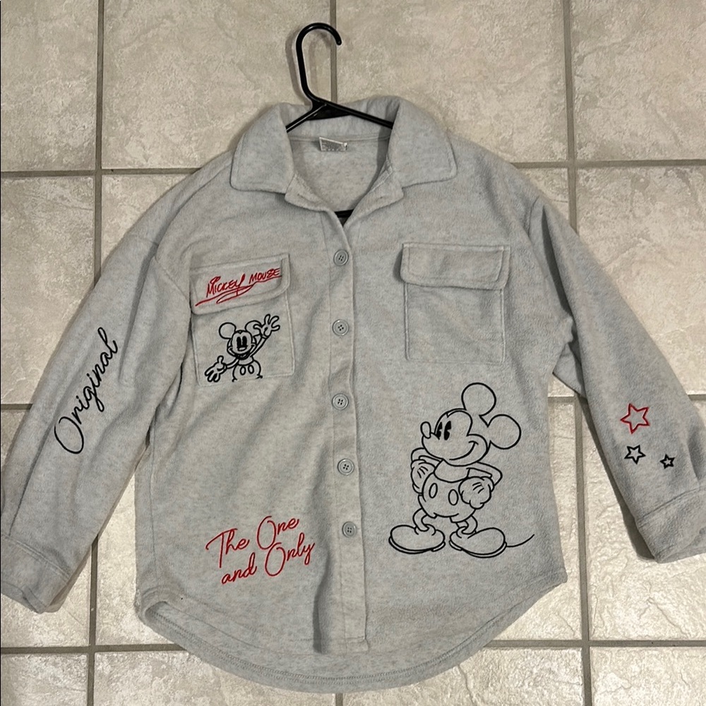 Mickey Mouse Gray Adult Jacket